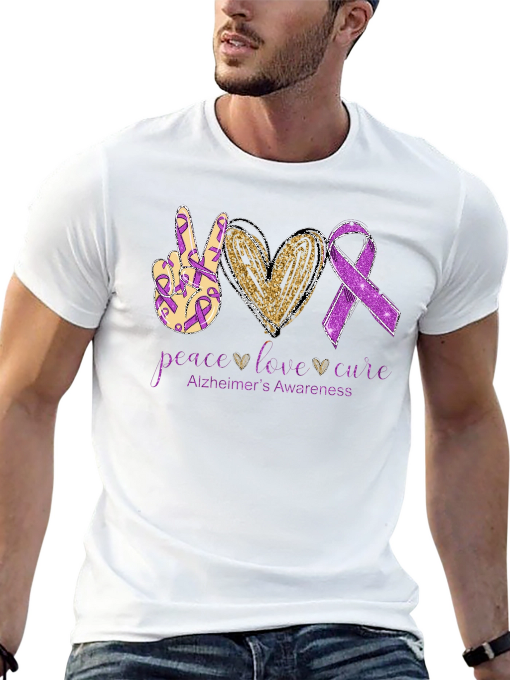 Alzheimers Awareness Graphic Tee