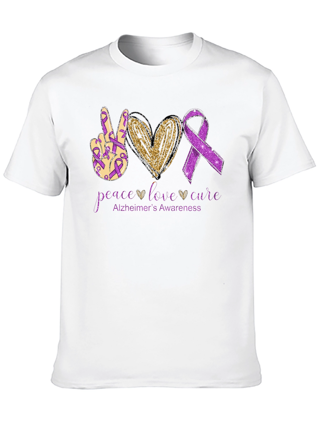 Alzheimers Awareness Graphic Tee