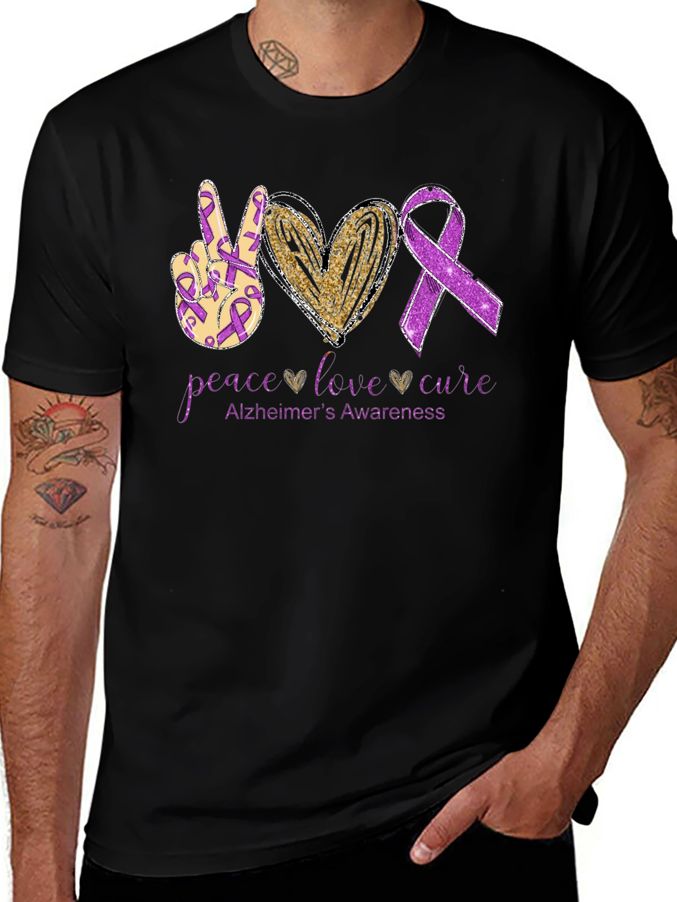 Alzheimers Awareness Graphic Tee