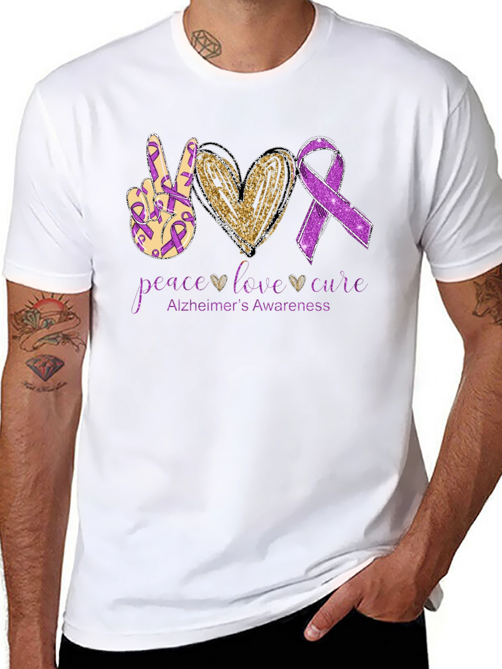 Alzheimers Awareness Graphic Tee