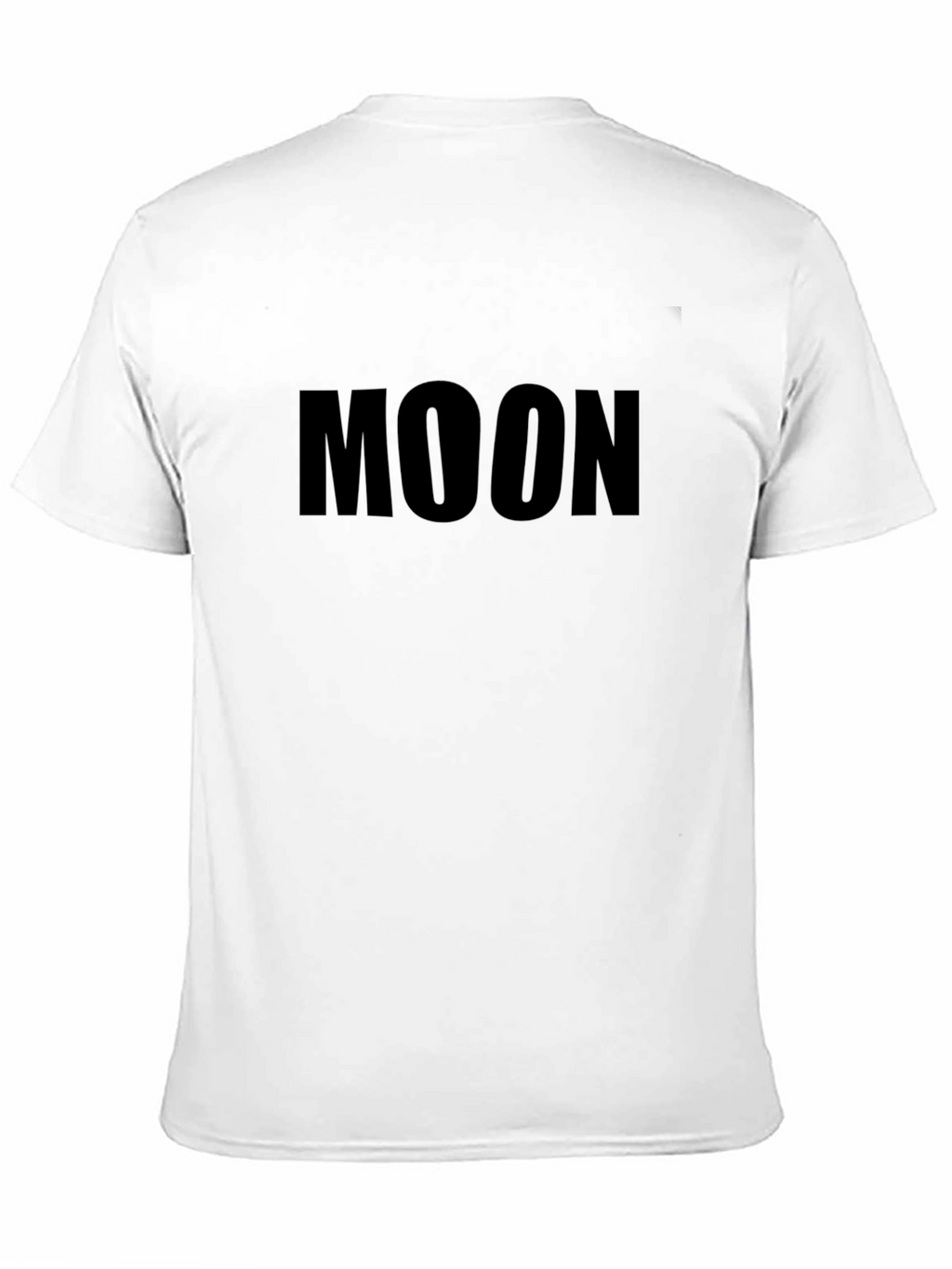 Moon Graphic Black T-Shirt - Casual Comfort