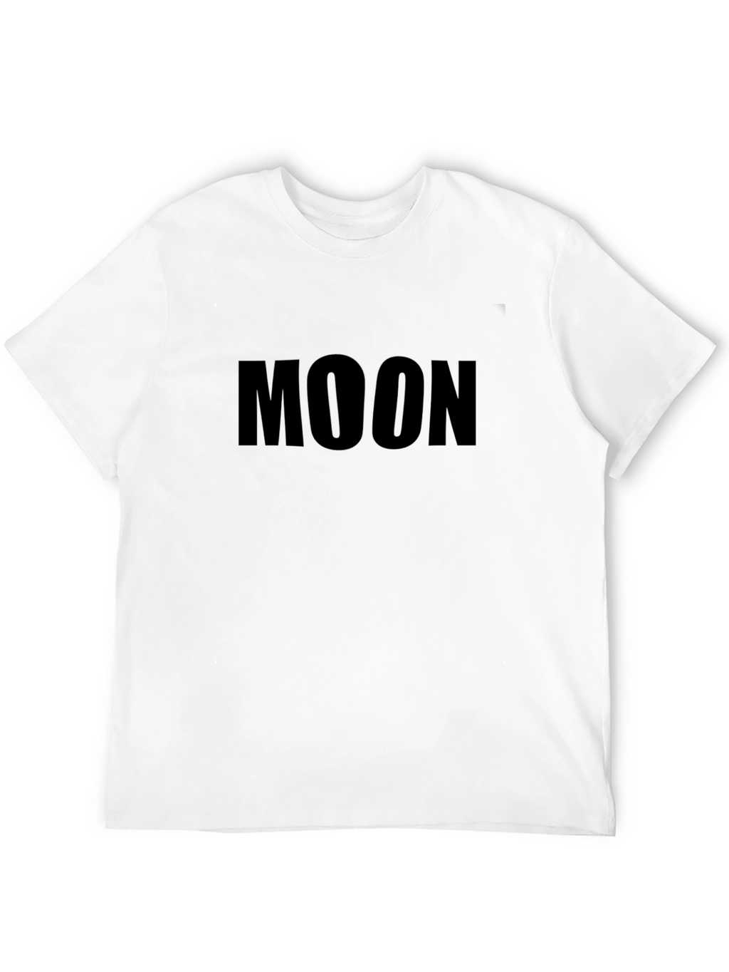 Moon Graphic Black T-Shirt - Casual Comfort