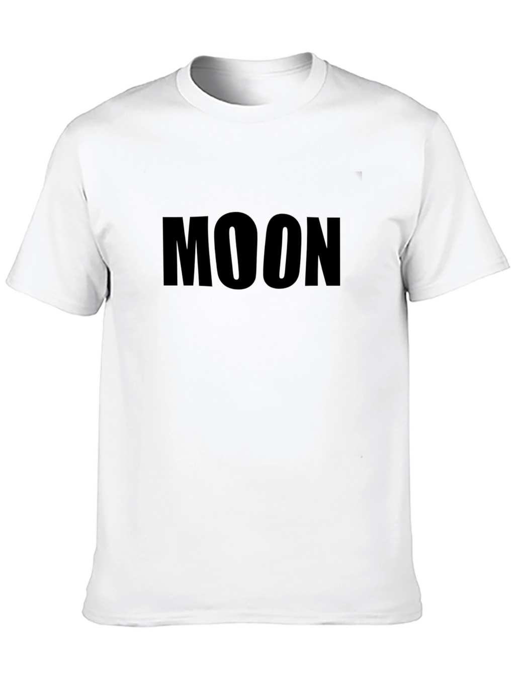 Moon Graphic Black T-Shirt - Casual Comfort