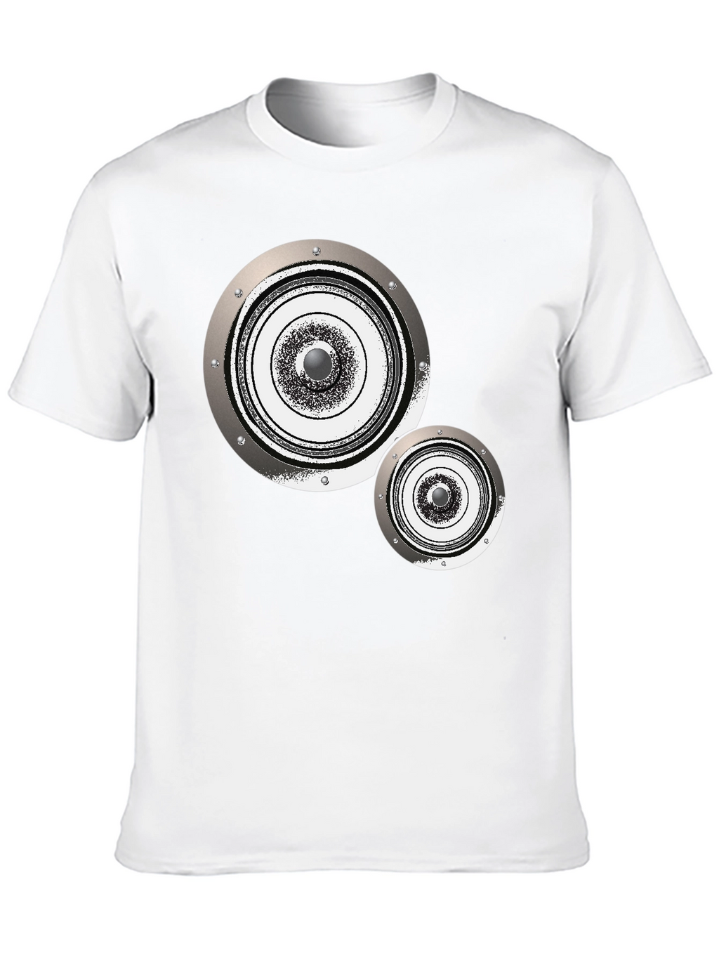 Speaker Graphic Tee - Modern Audio Vibe