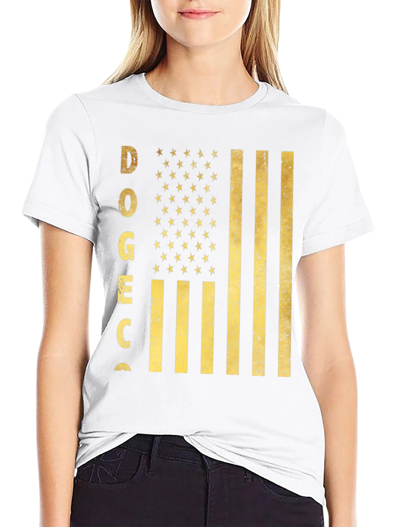 DOGECO American Flag Graphic Tee