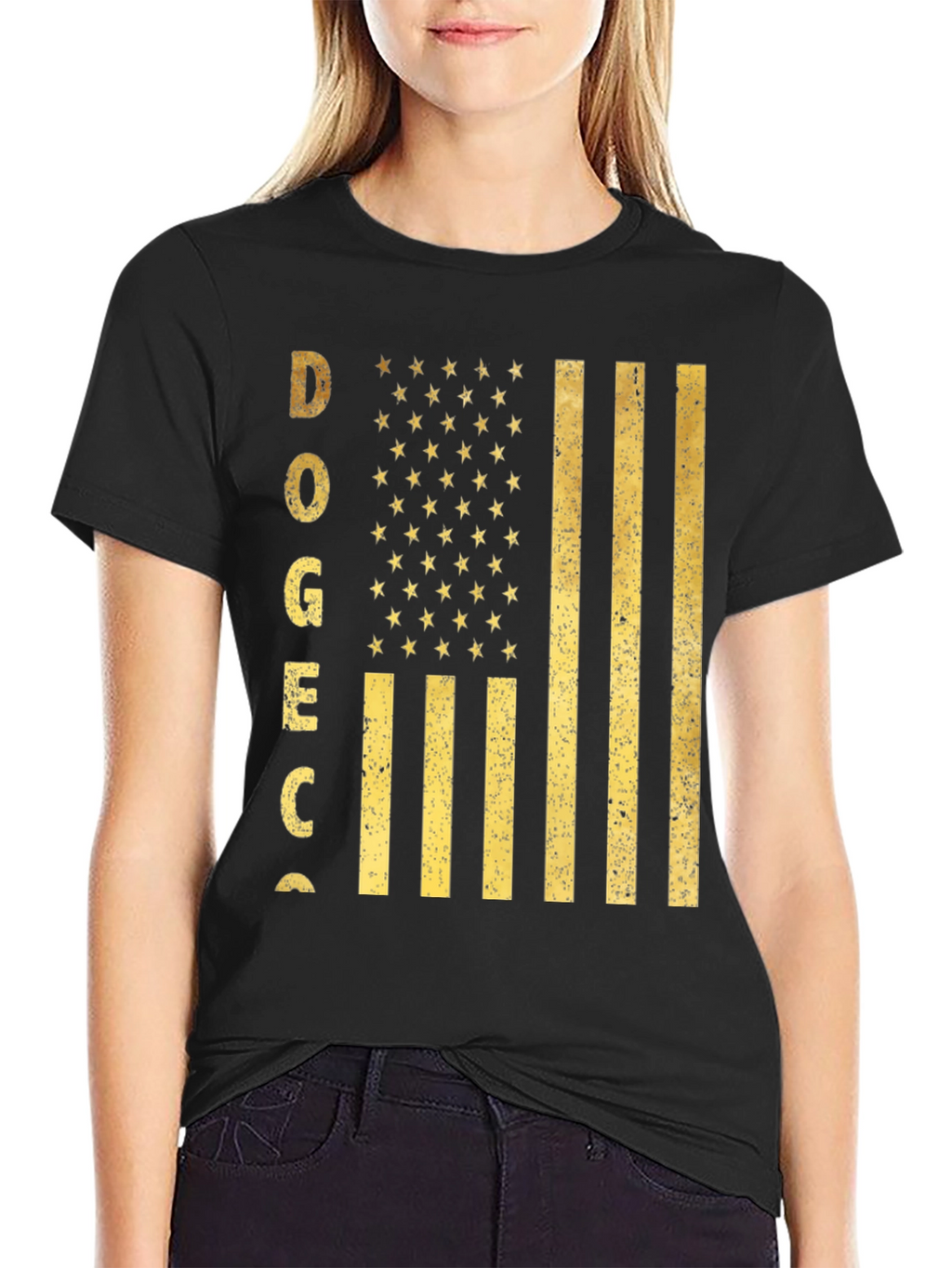 DOGECO American Flag Graphic Tee