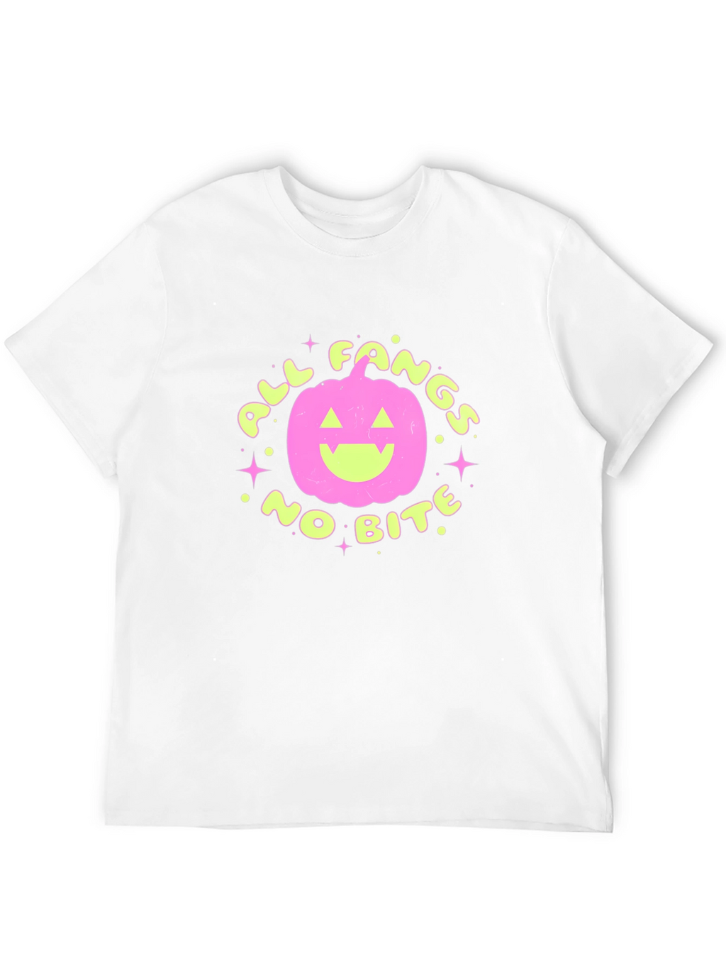 All Fangs No Bite Halloween T-Shirt