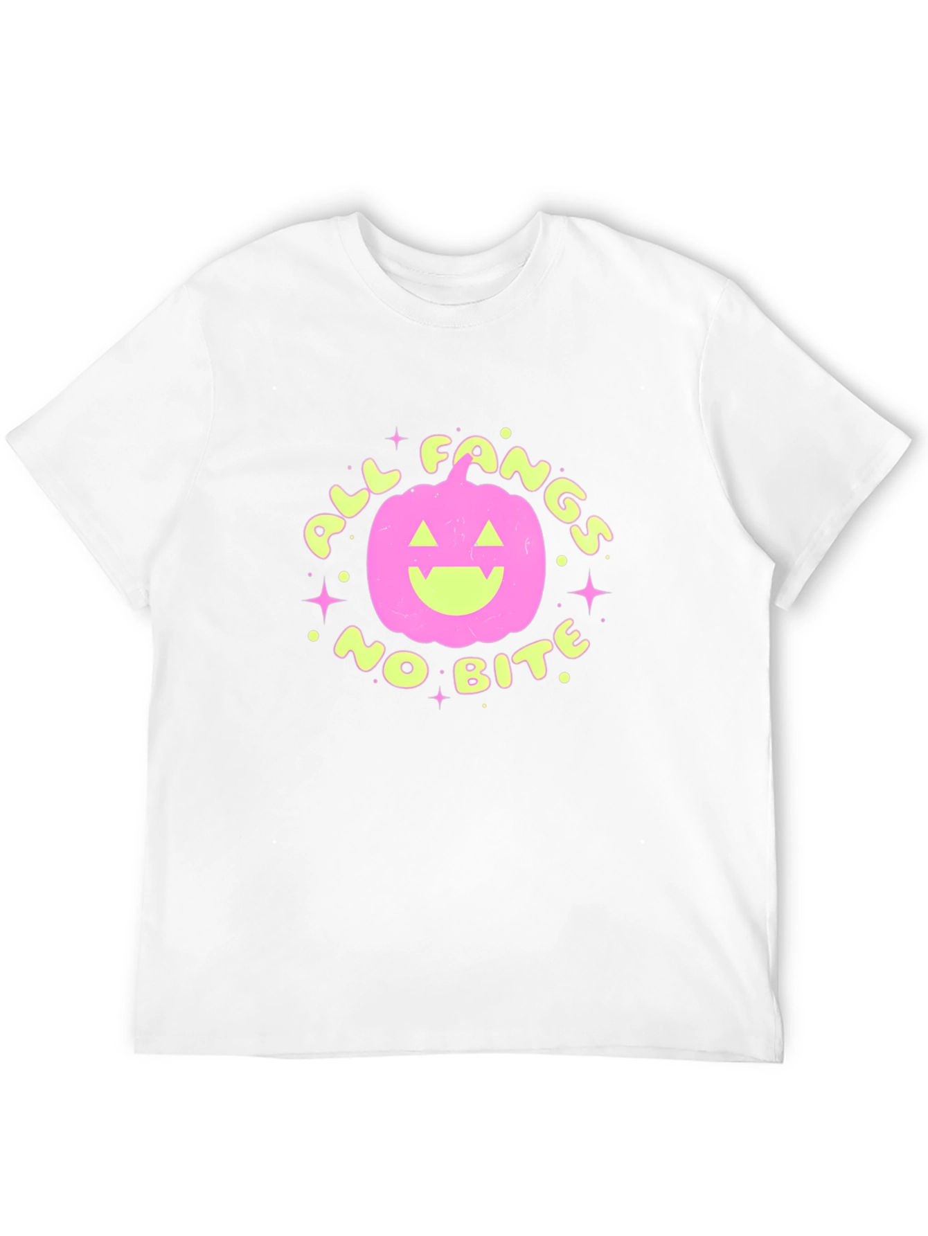All Fangs No Bite Halloween T-Shirt