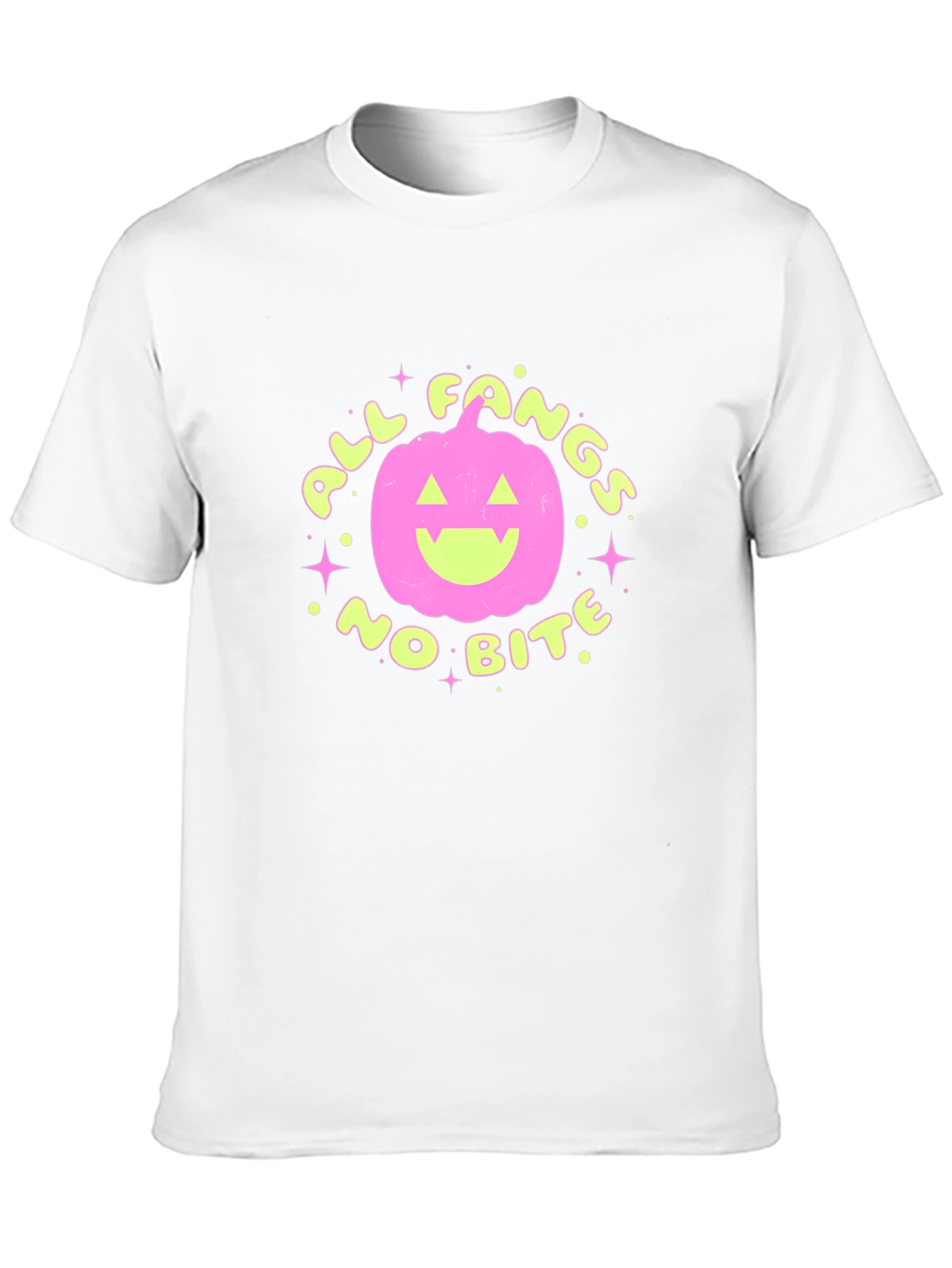 All Fangs No Bite Halloween T-Shirt