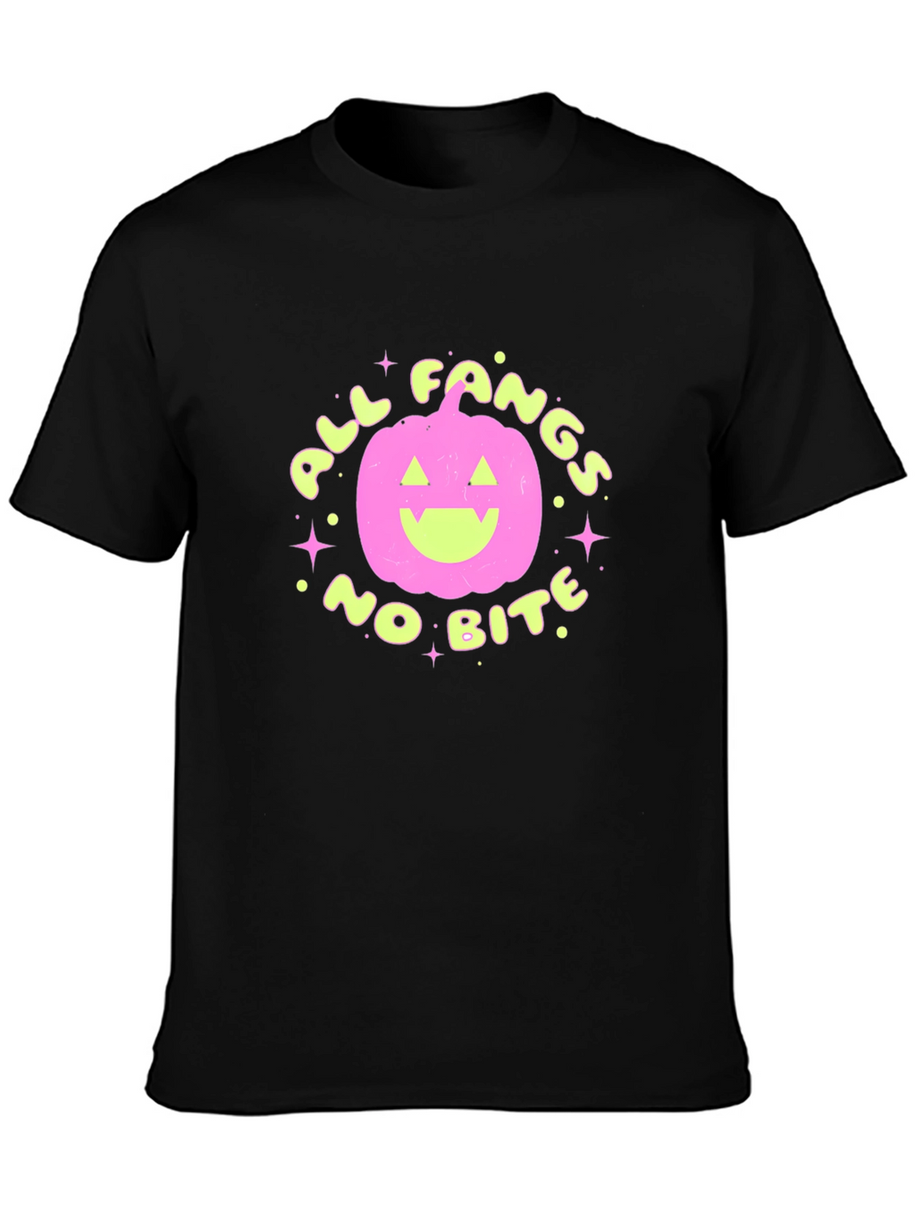 All Fangs No Bite Halloween T-Shirt