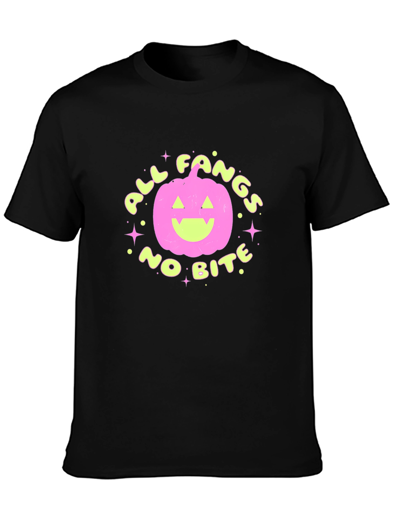 All Fangs No Bite Halloween T-Shirt