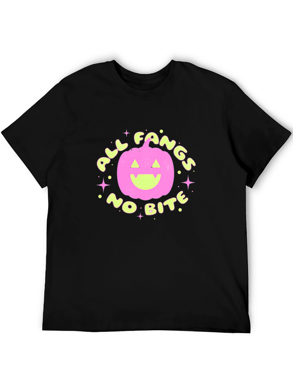 All Fangs No Bite Halloween T-Shirt