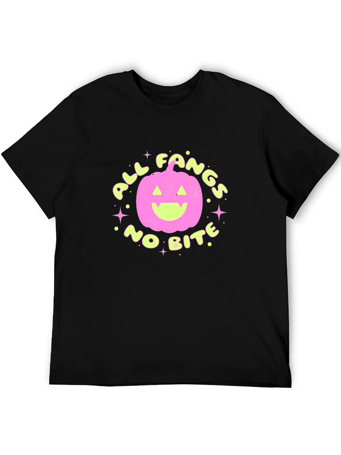 All Fangs No Bite Halloween T-Shirt