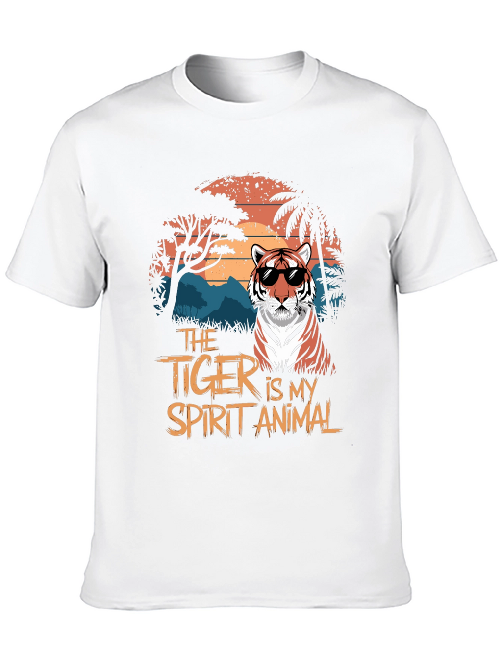 Tiger Spirit Animal Graphic T-Shirt