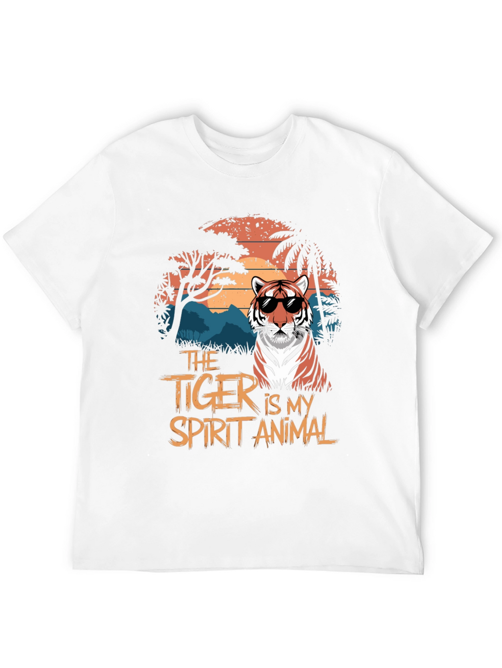 Tiger Spirit Animal Graphic T-Shirt