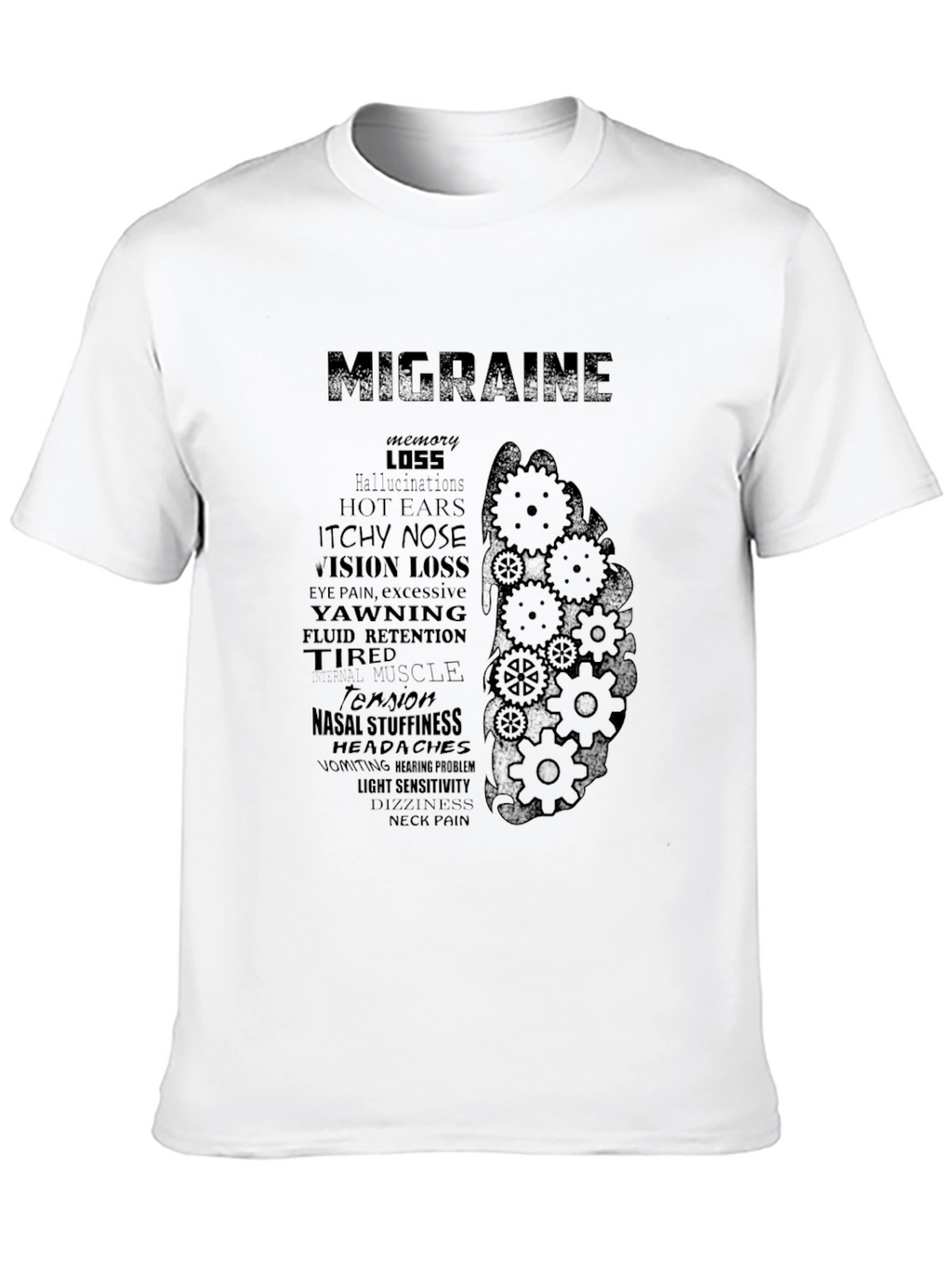 Migraine Awareness Graphic T-Shirt