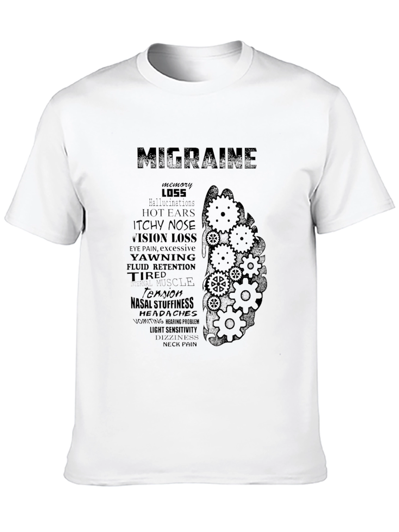 Migraine Awareness Graphic T-Shirt