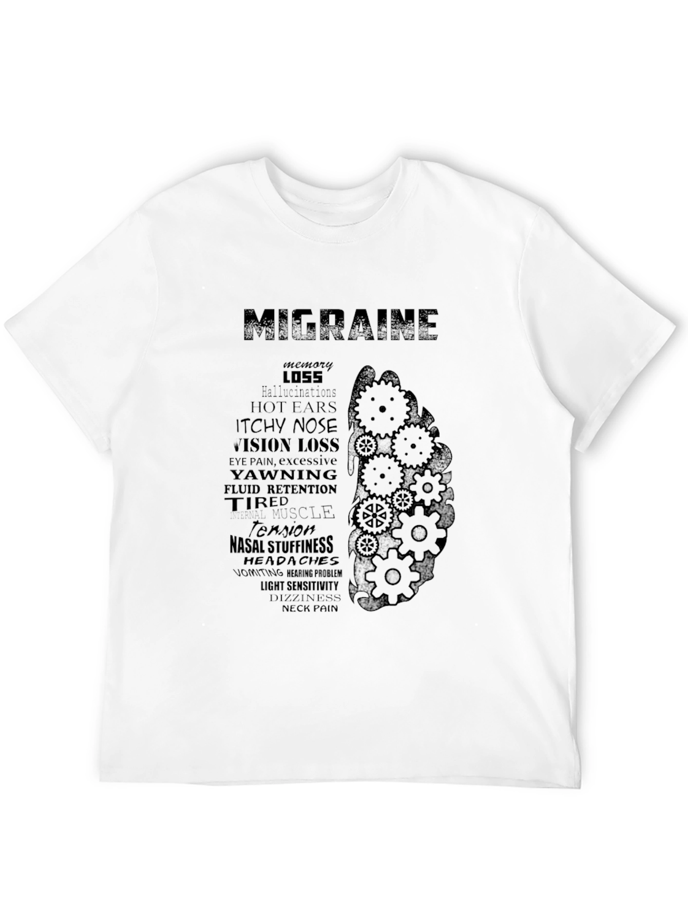 Migraine Awareness Graphic T-Shirt