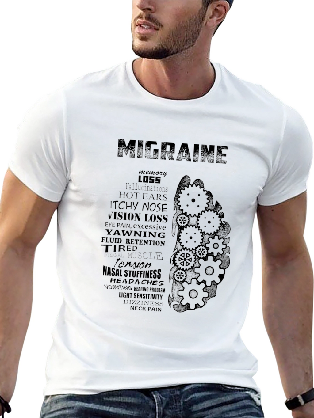 Migraine Awareness Graphic T-Shirt