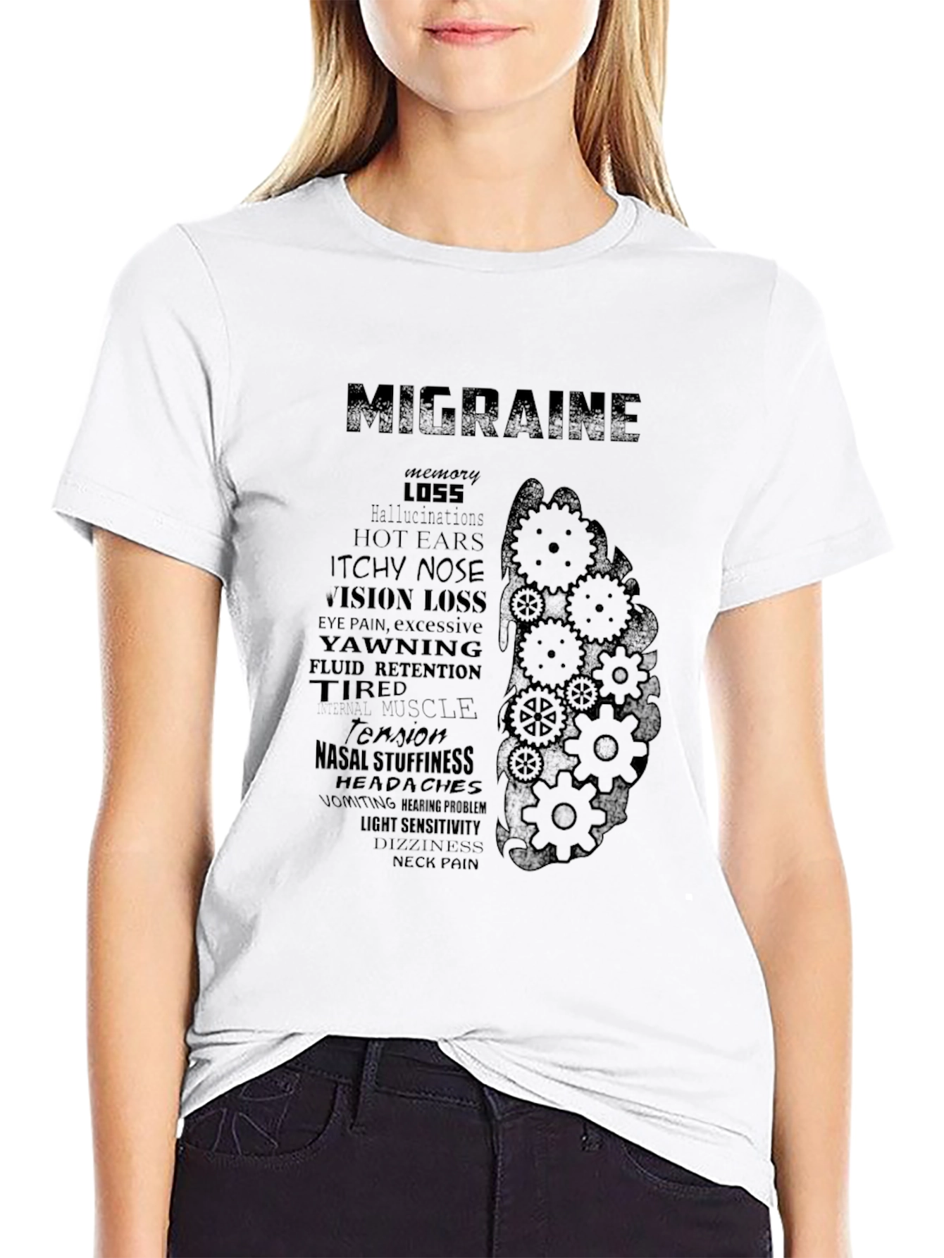 Migraine Awareness Graphic T-Shirt