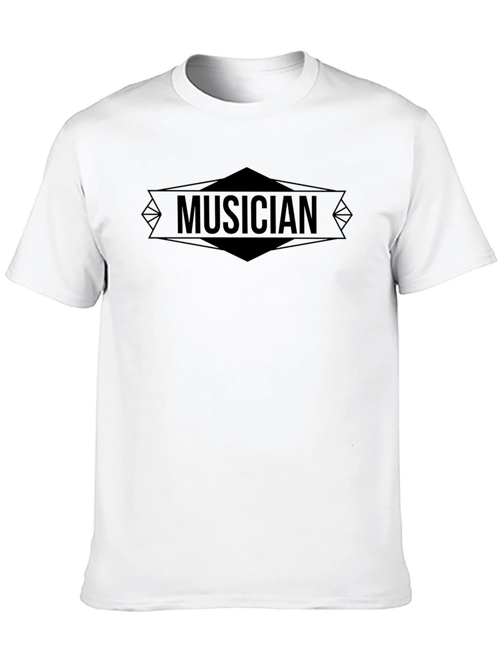 Musician Graphic Tee - Black Unisex T-Shirt