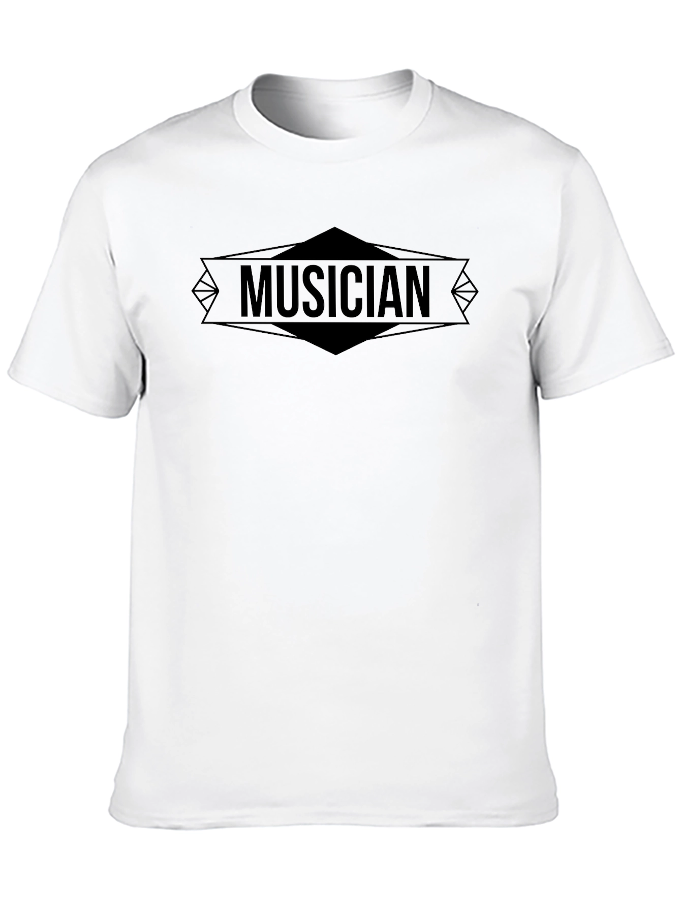 Musician Graphic Tee - Black Unisex T-Shirt