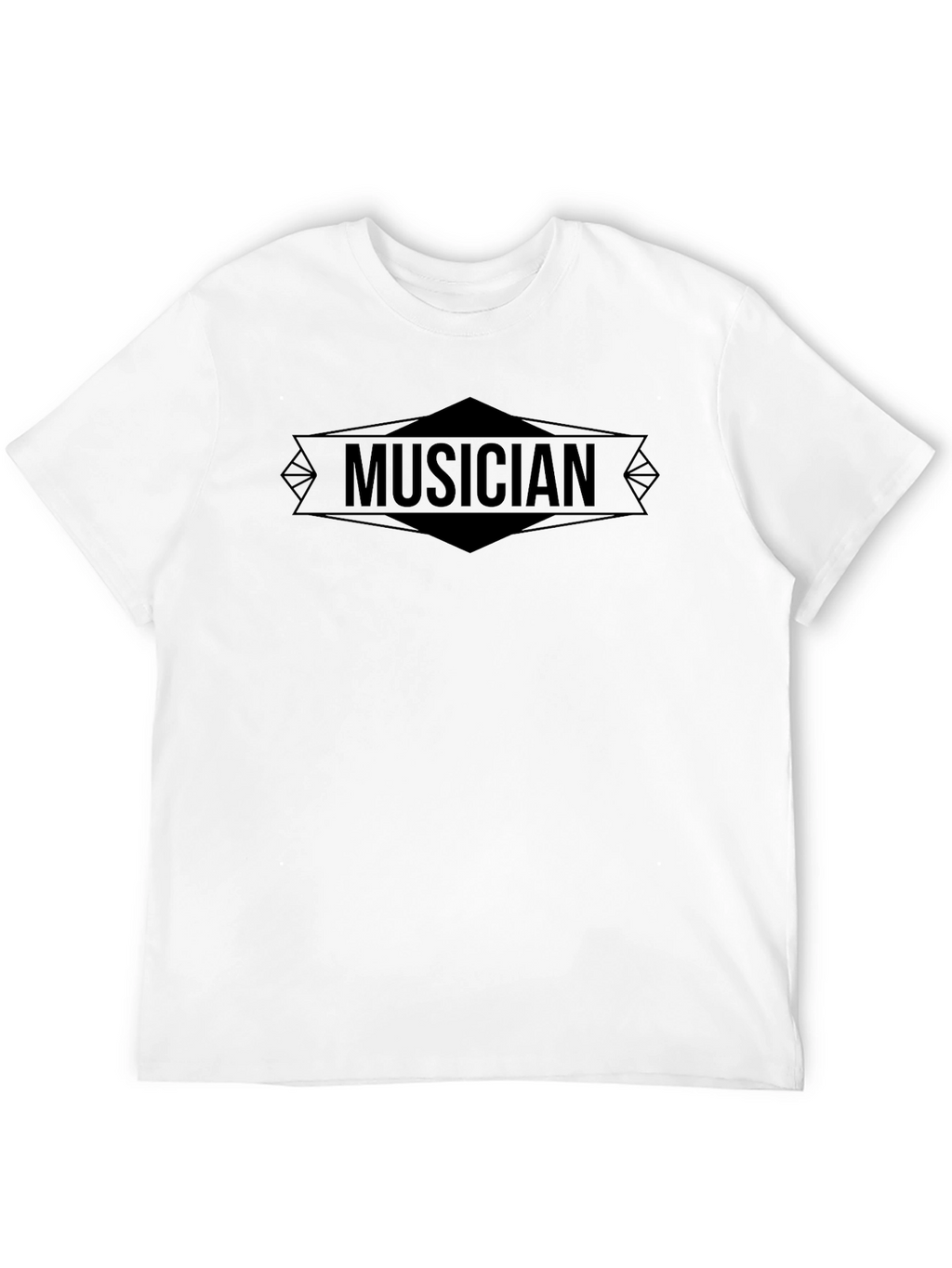 Musician Graphic Tee - Black Unisex T-Shirt