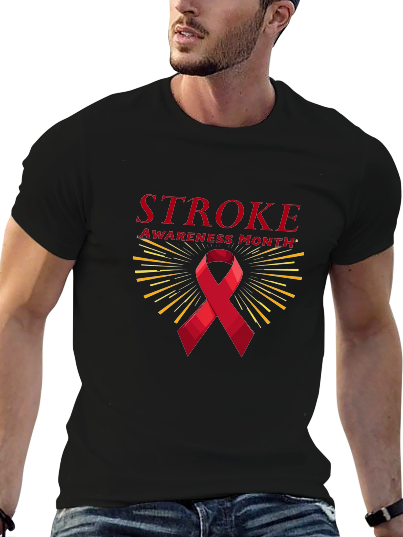 Stroke Awareness Month Graphic T-Shirt