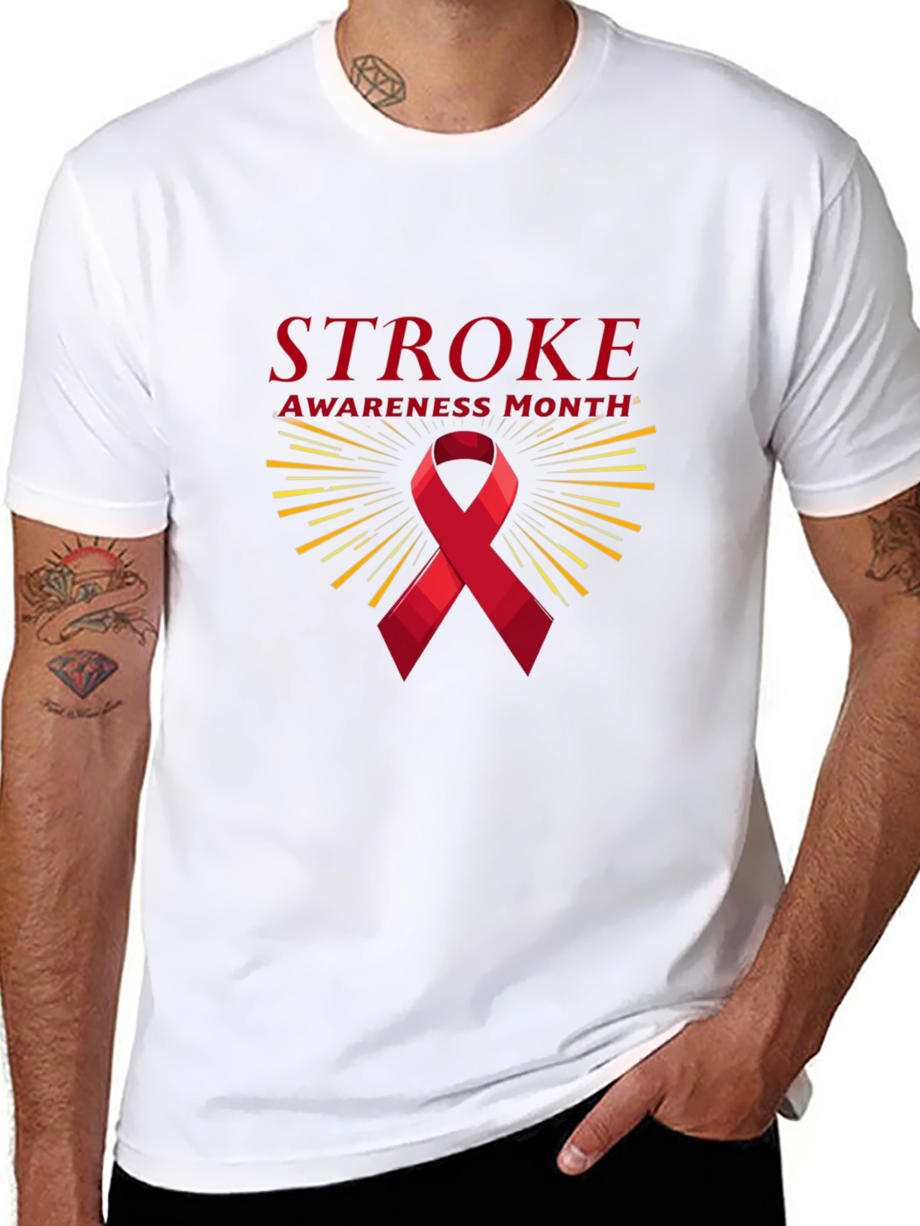 Stroke Awareness Month Graphic T-Shirt