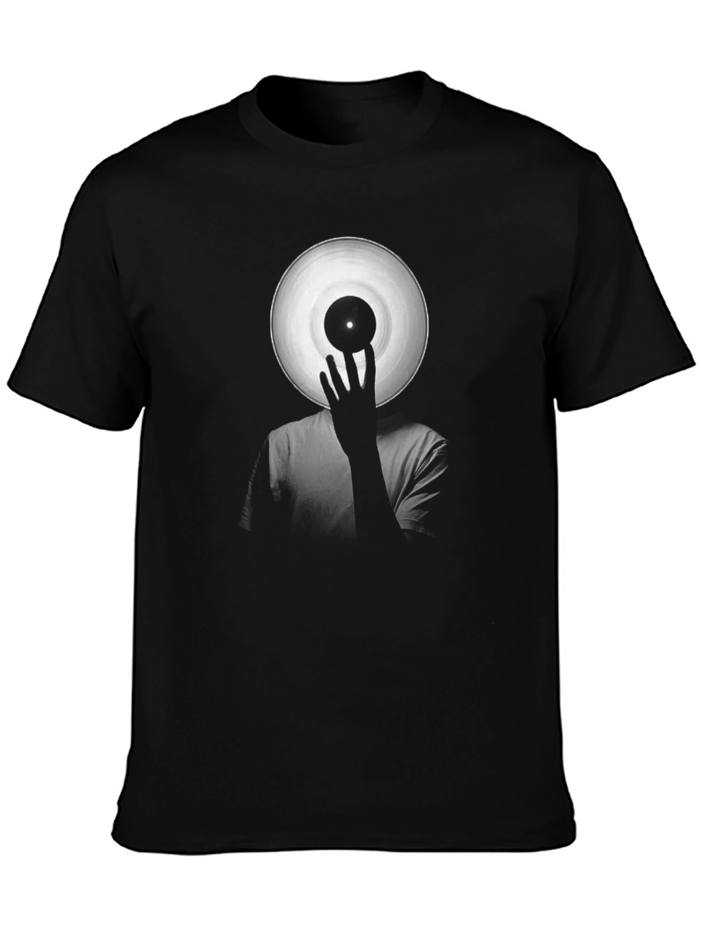 Vinyl Head Graphic Tee - Cool Music Lover T-Shirt