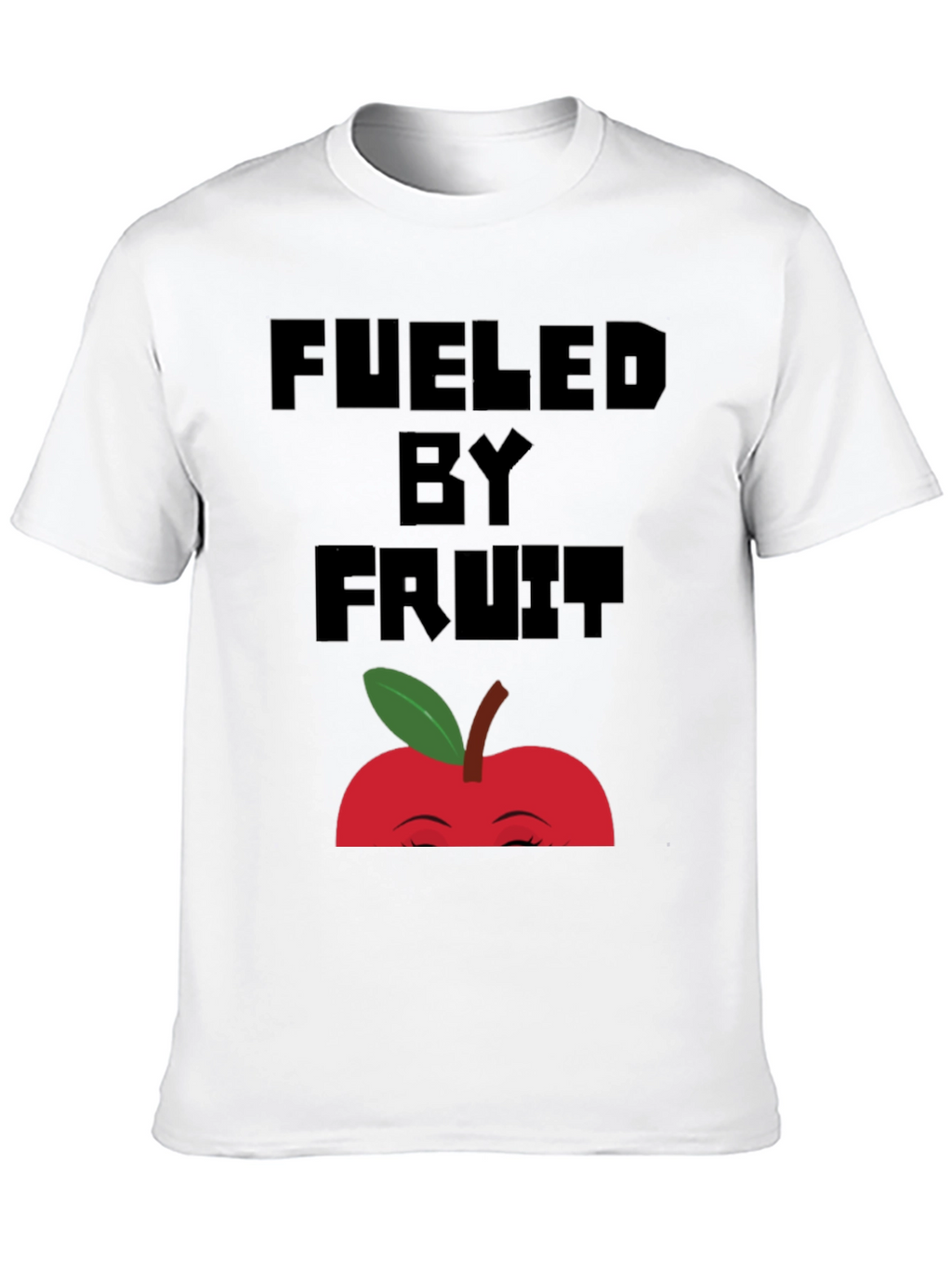 Fueled By Fruit Graphic Tee - Unisex Black T-Shirt