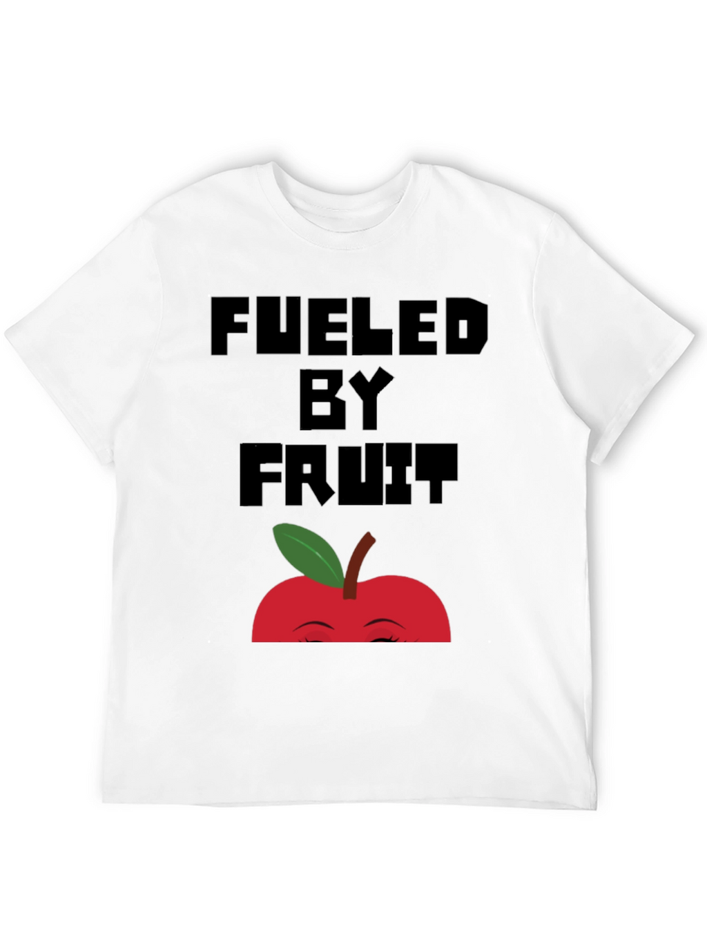 Fueled By Fruit Graphic Tee - Unisex Black T-Shirt