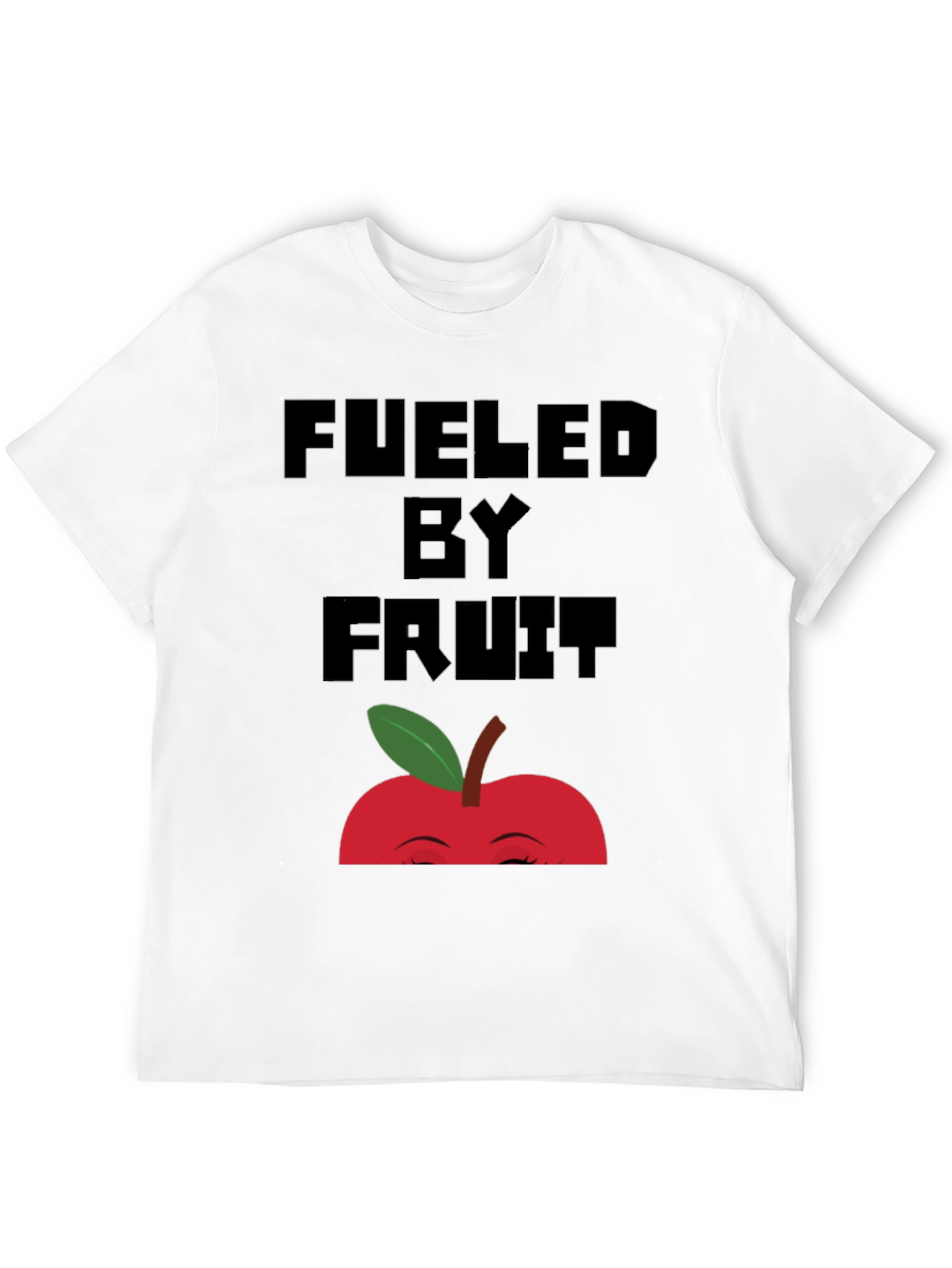 Fueled By Fruit Graphic Tee - Unisex Black T-Shirt