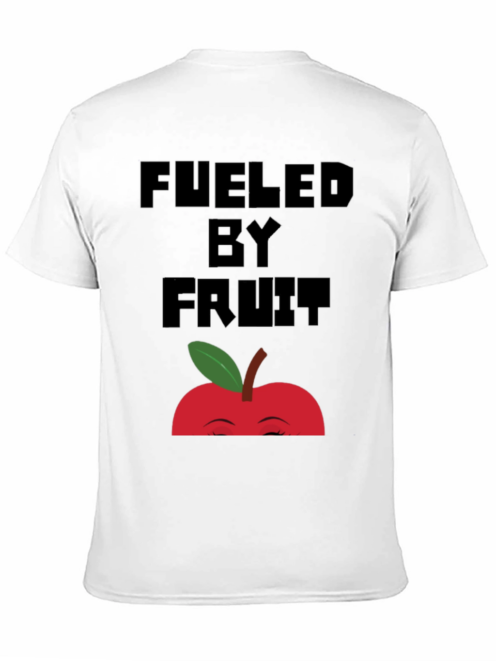 Fueled By Fruit Graphic Tee - Unisex Black T-Shirt