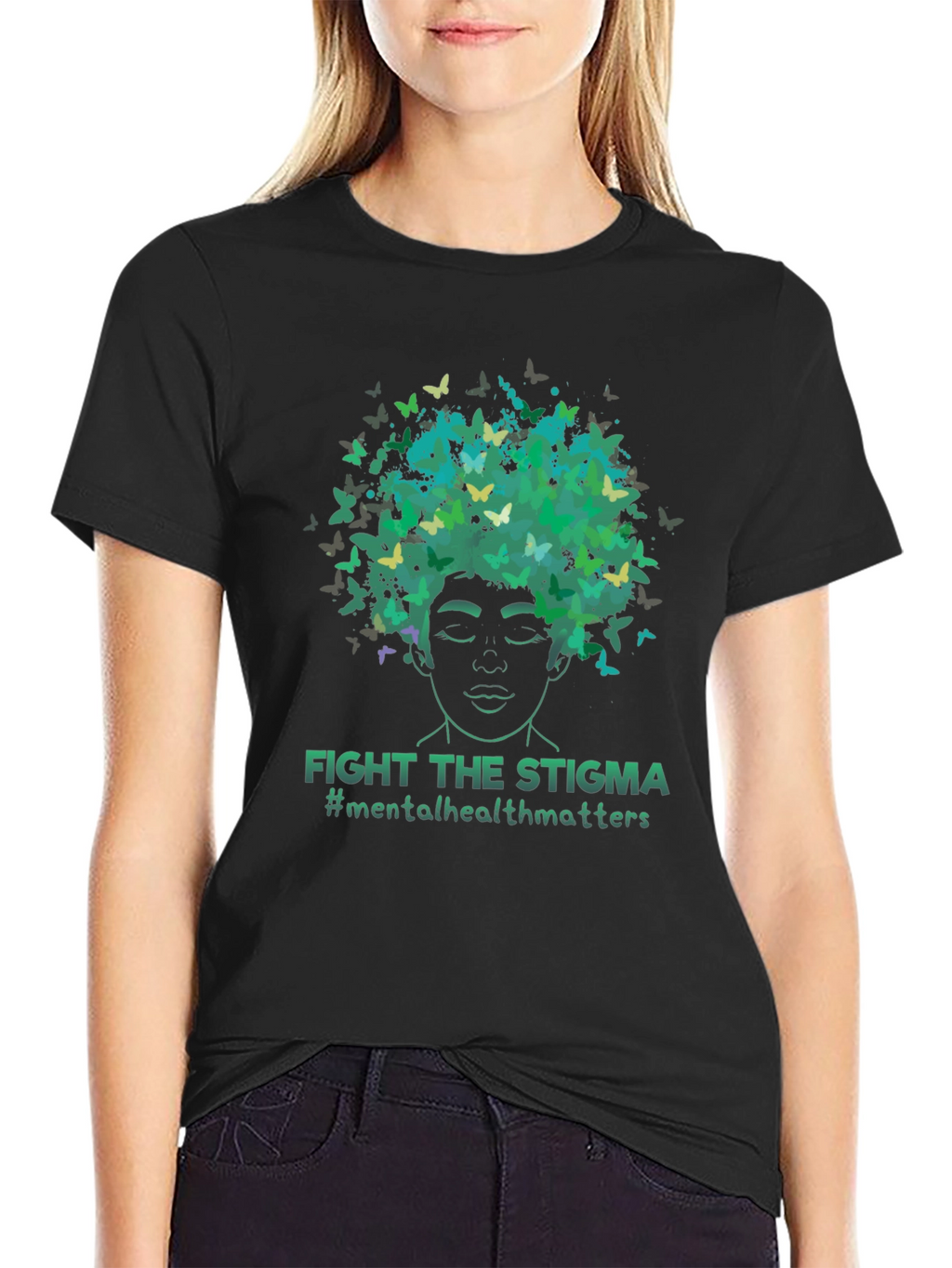 Mental Health Matters Butterfly Graphic Tee