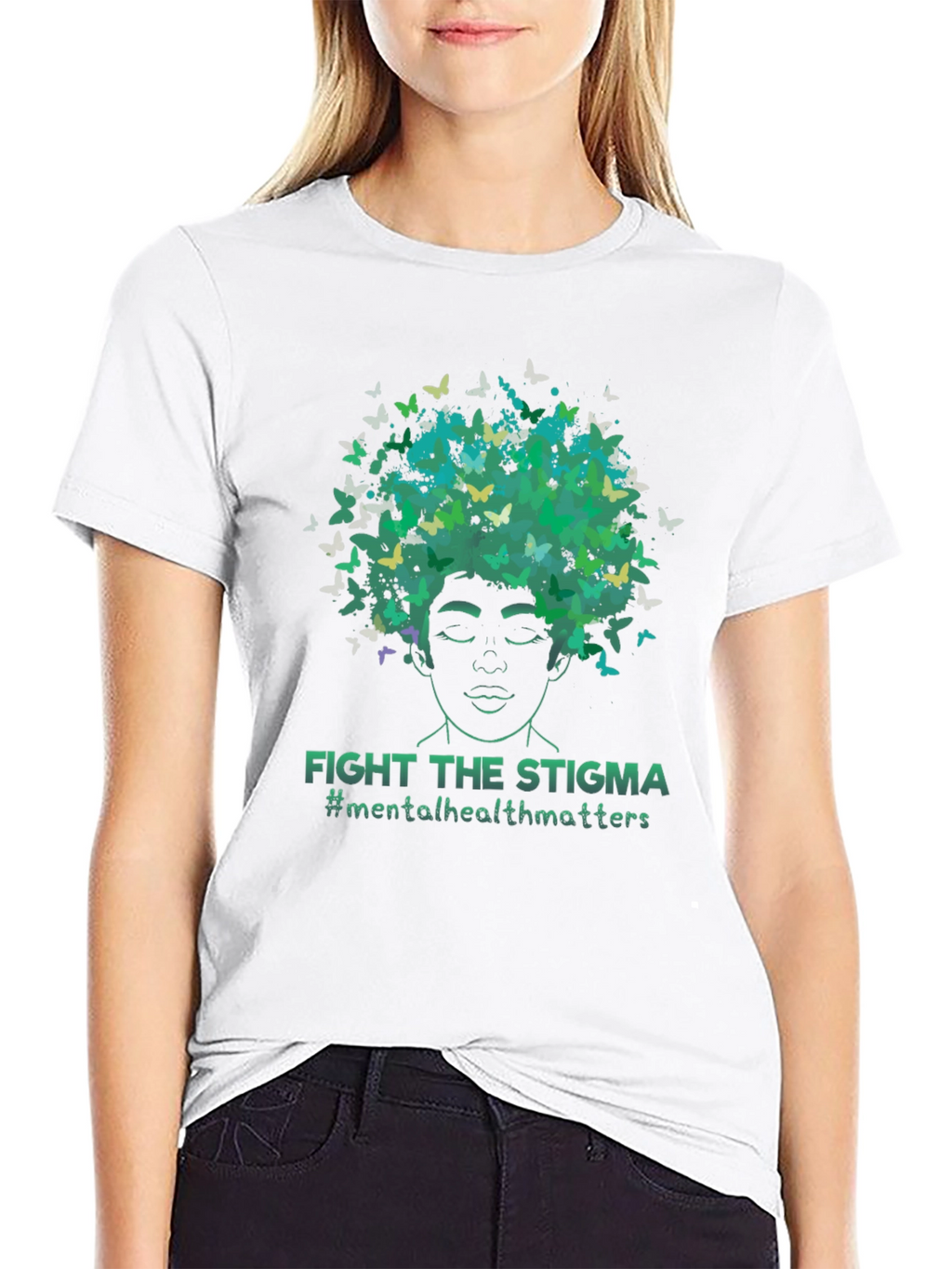 Mental Health Matters Butterfly Graphic Tee