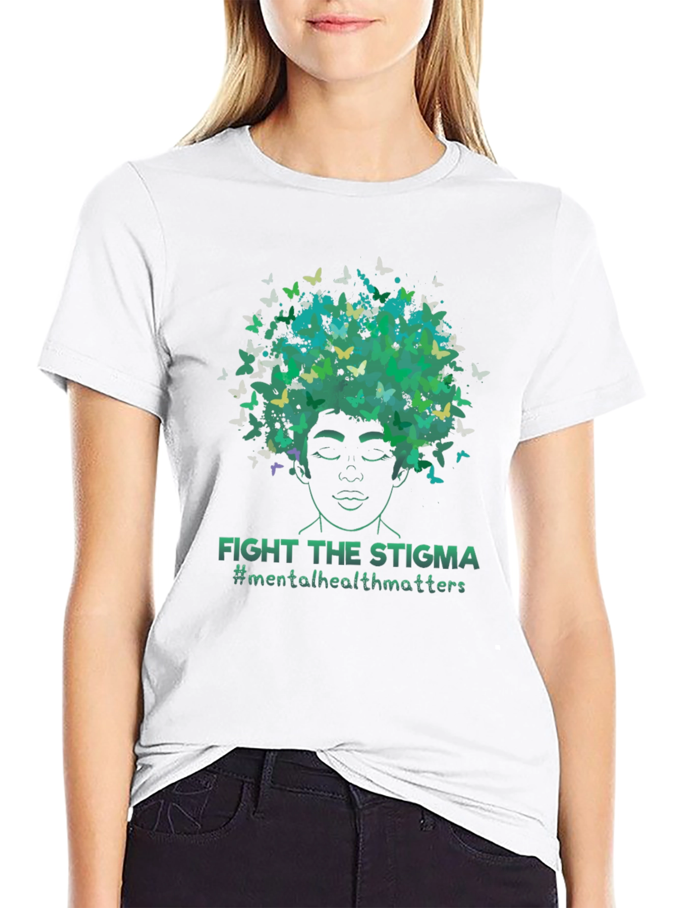 Mental Health Matters Butterfly Graphic Tee