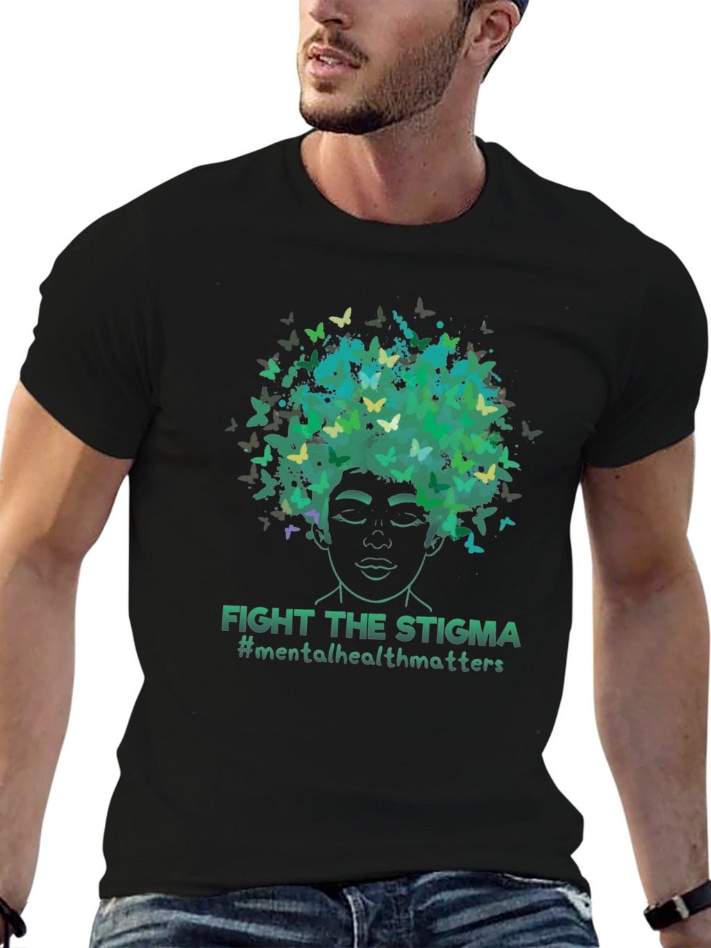 Mental Health Matters Butterfly Graphic Tee