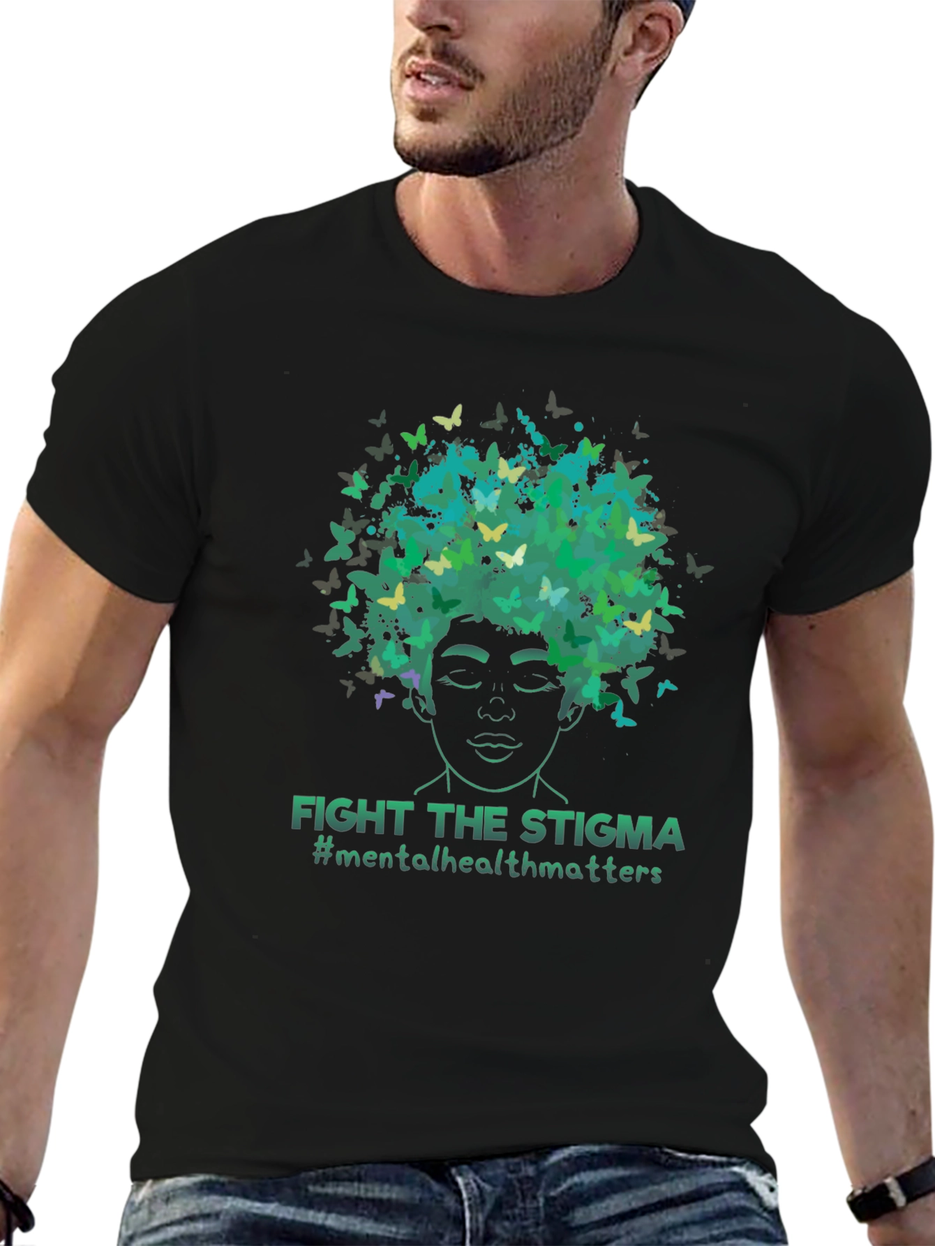 Mental Health Matters Butterfly Graphic Tee