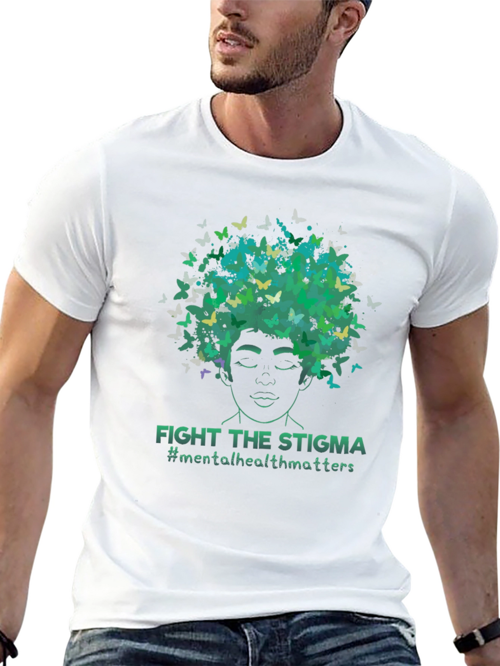 Mental Health Matters Butterfly Graphic Tee
