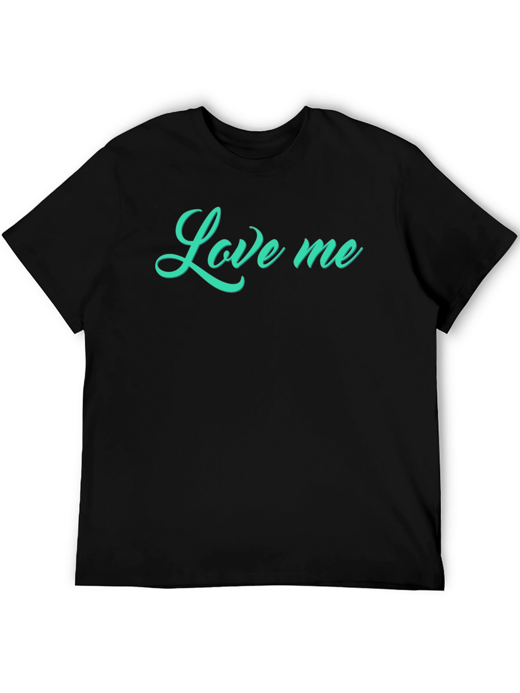 Love Me Graphic Tee - Mens Black T-Shirt