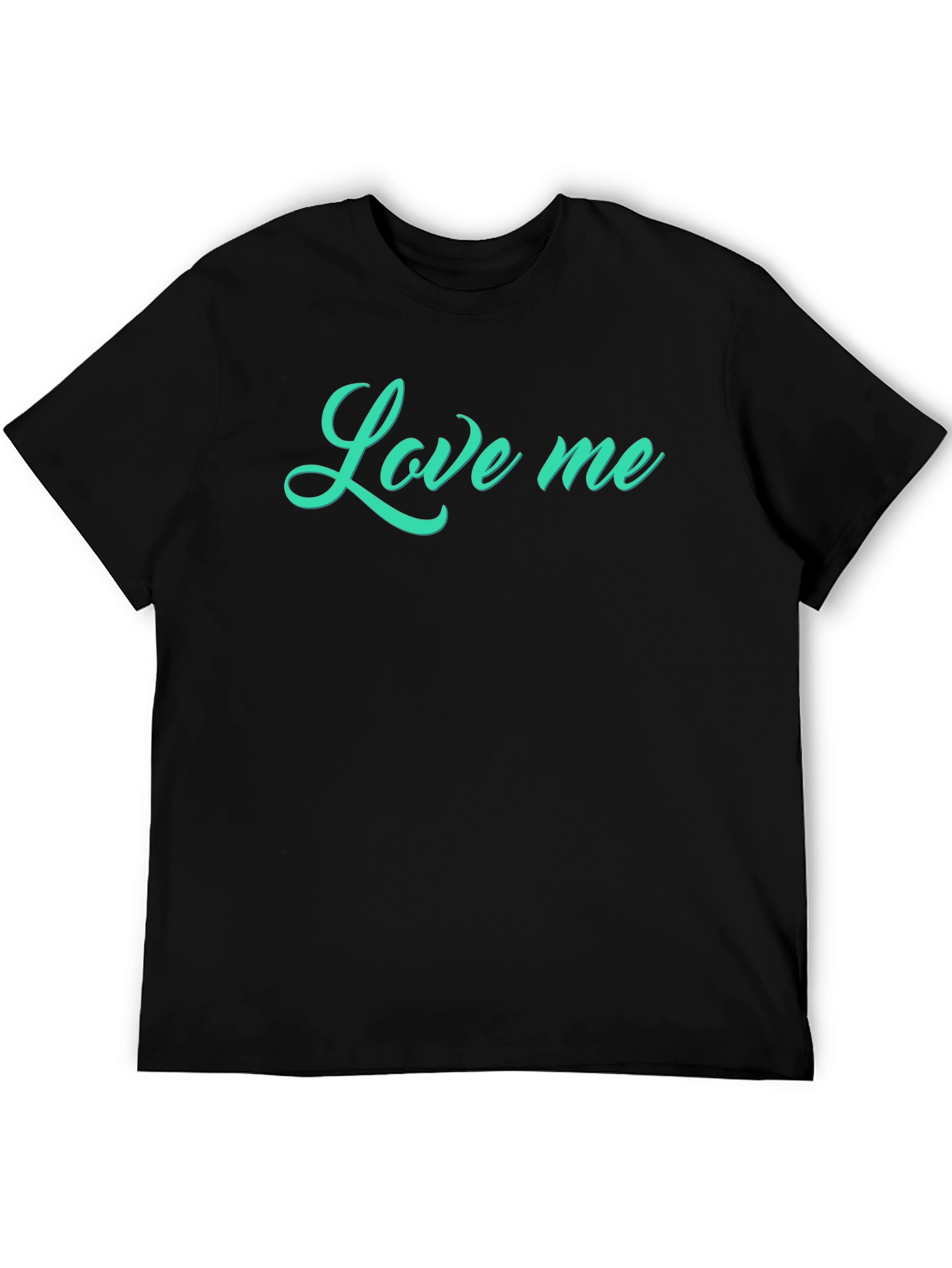 Love Me Graphic Tee - Mens Black T-Shirt