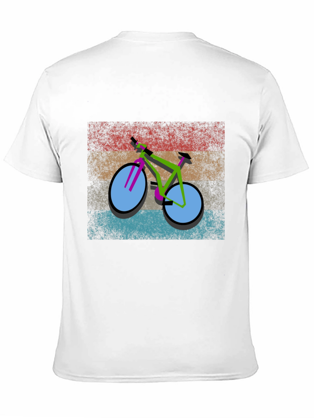 Retro Bicycle Graphic T-Shirt - Unique Design