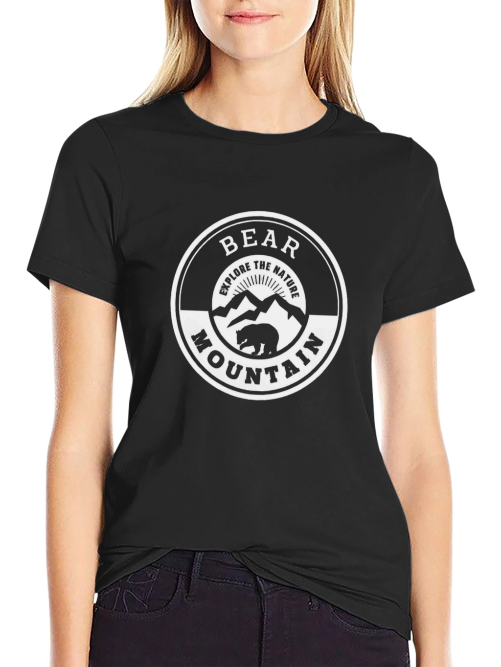 Bear Mountain Graphic T-Shirt - Explore the Nature