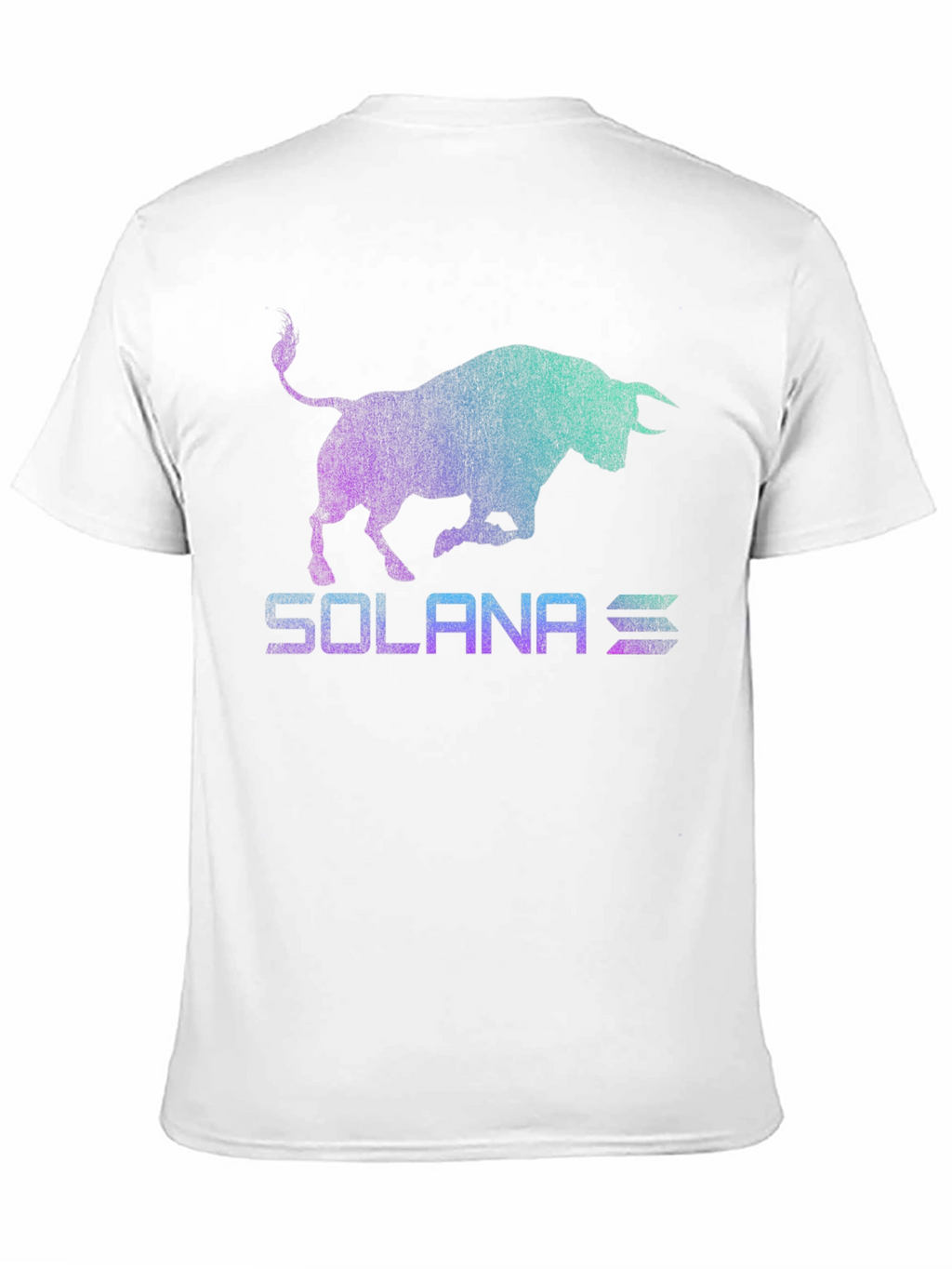 Solana Bull Logo Graphic Tee - Black
