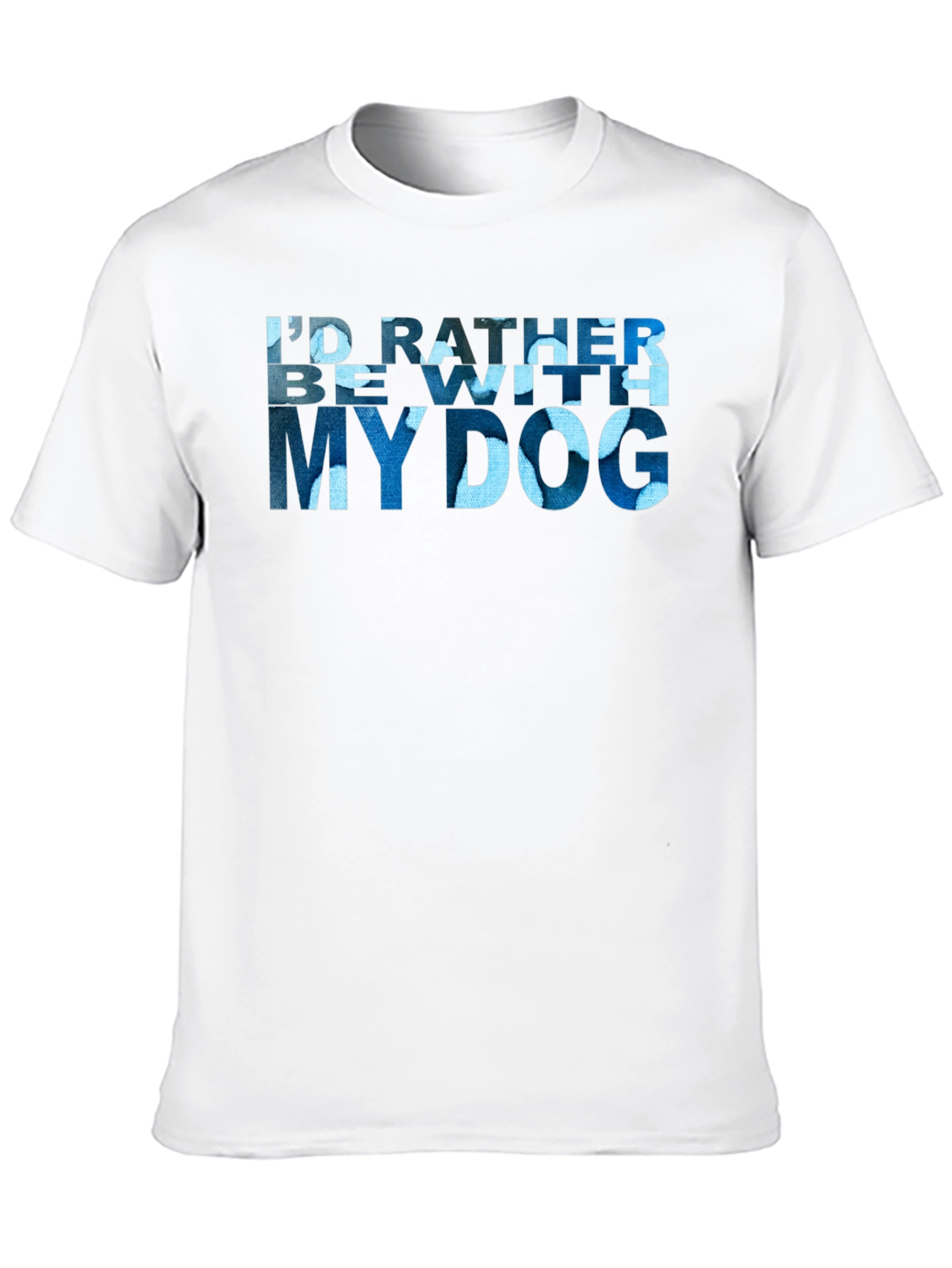 Id Rather Be With My Dog T-Shirt
