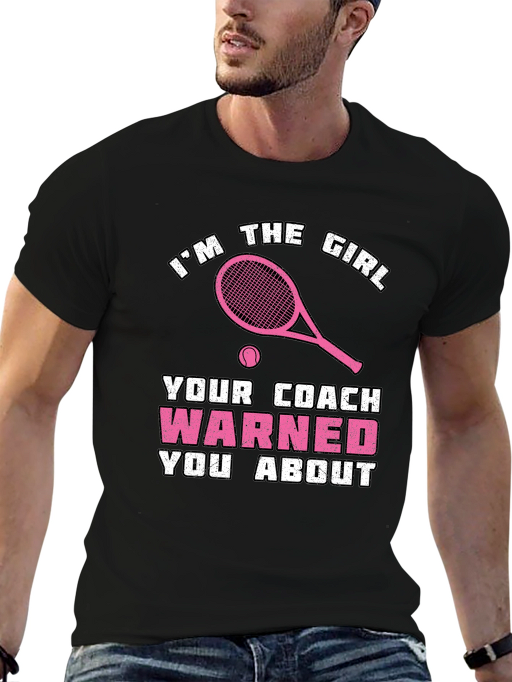 Tennis Girl Warning T-Shirt