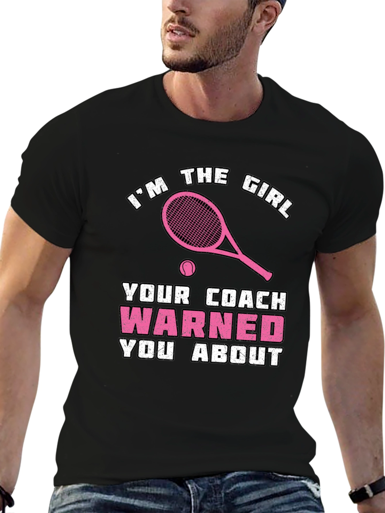 Tennis Girl Warning T-Shirt