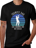 Trumpet Dad T-Shirt - Cool Dad Musician Tee