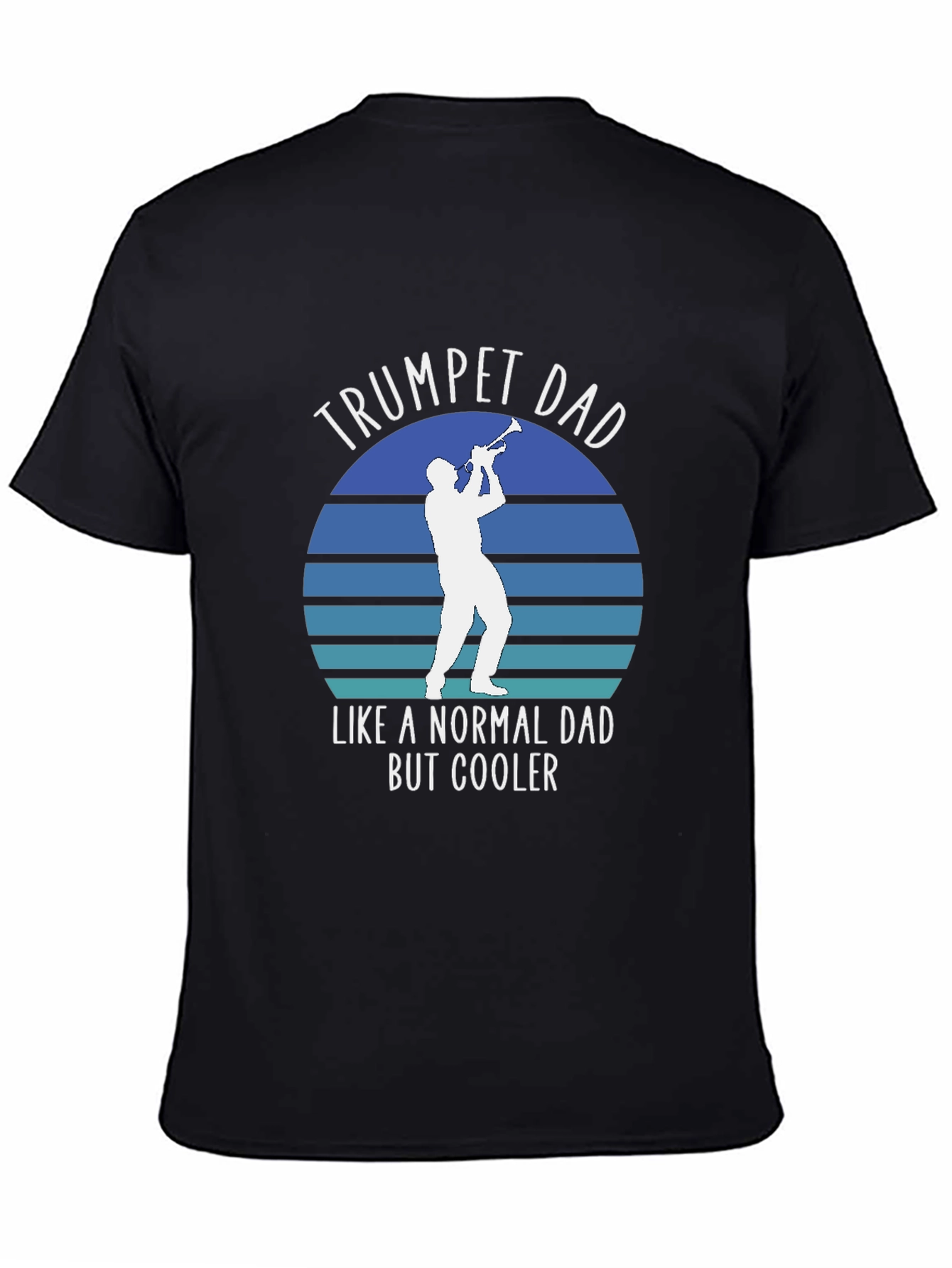 Trumpet Dad T-Shirt - Cool Dad Musician Tee